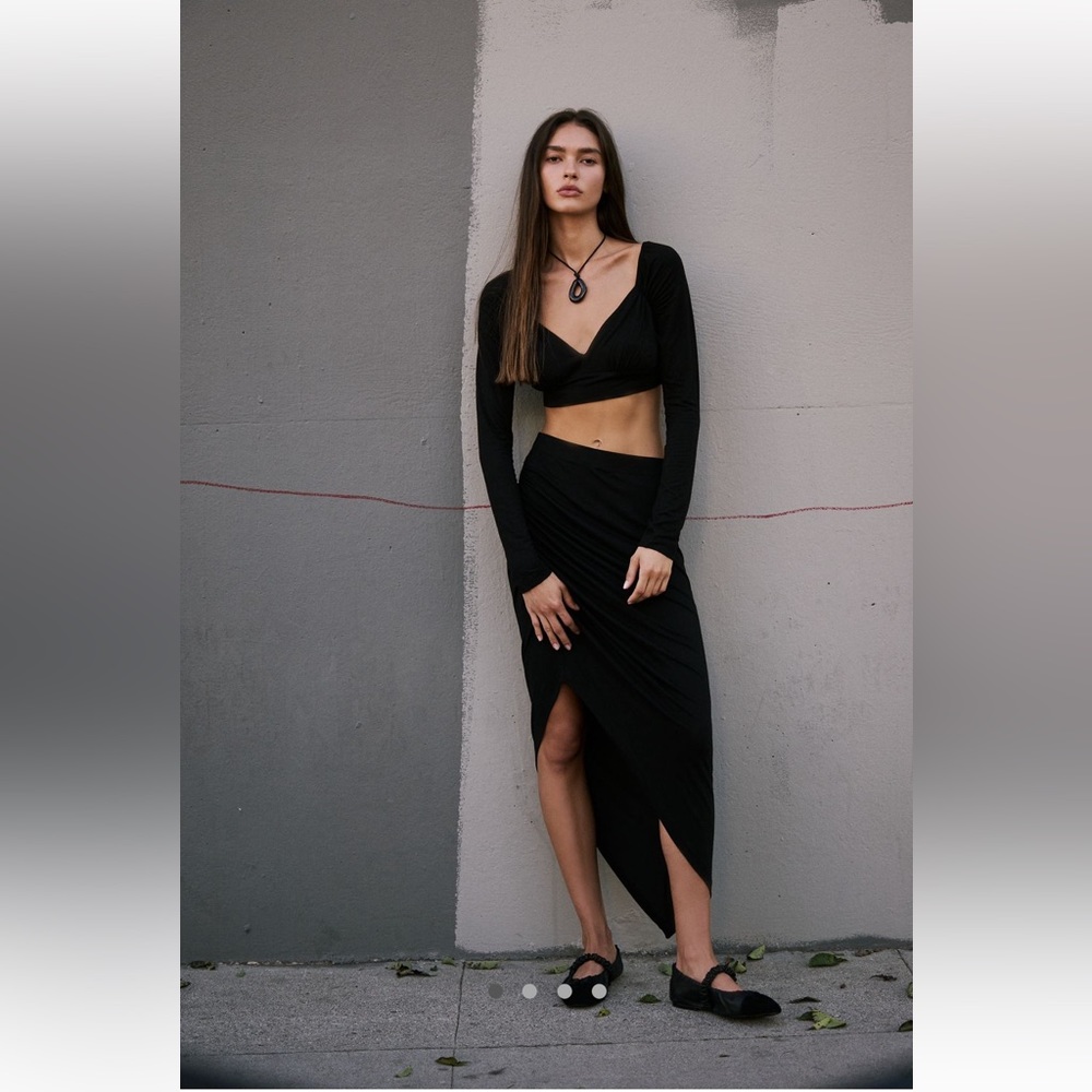 NWT Salus Skirt Set Free People black
